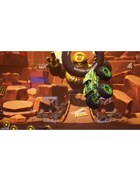 -17832-Switch - Hot Wheels Monster Trucks: Stunt Mayhem  Deluxe Edition-5060968303365