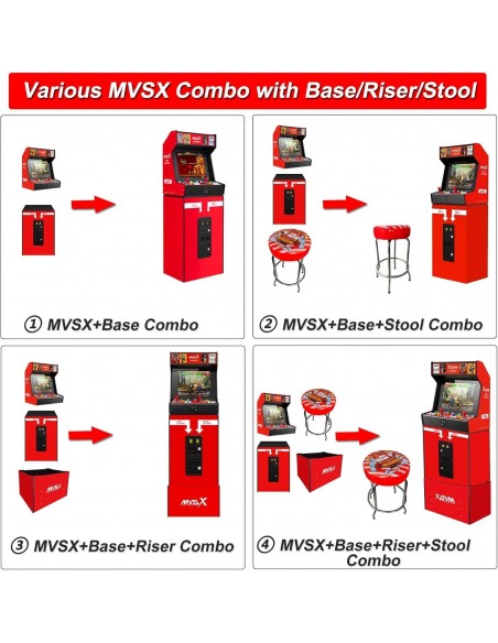 -17847-Retro - UNICO MVSX Base Elevador 2 Alturas Ajustables-0860007473715