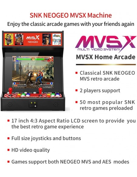 -17850-Retro - UNICO MVSX Arcade Home-0860004336204