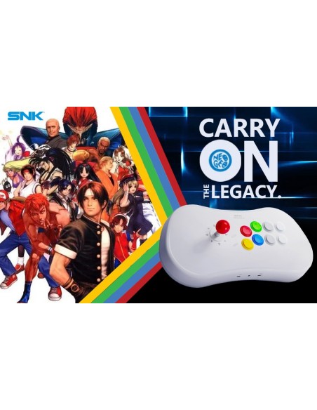 -17848-Retro - UNICO Arcade Stick Pro (Incluye 20 juegos)-0193071600009