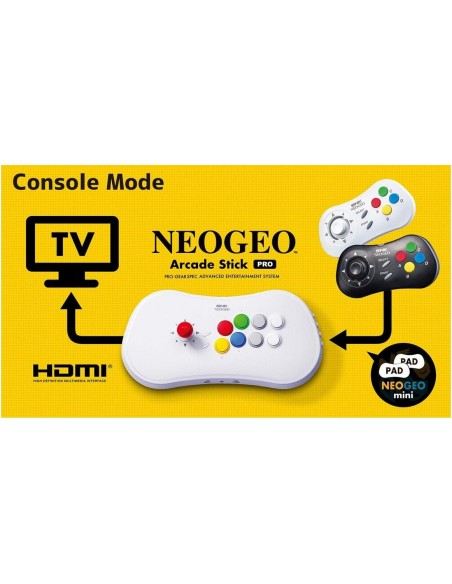 -17848-Retro - UNICO Arcade Stick Pro (Incluye 20 juegos)-0193071600009