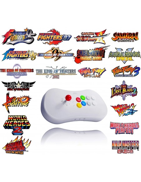 -17848-Retro - UNICO Arcade Stick Pro (Incluye 20 juegos)-0193071600009