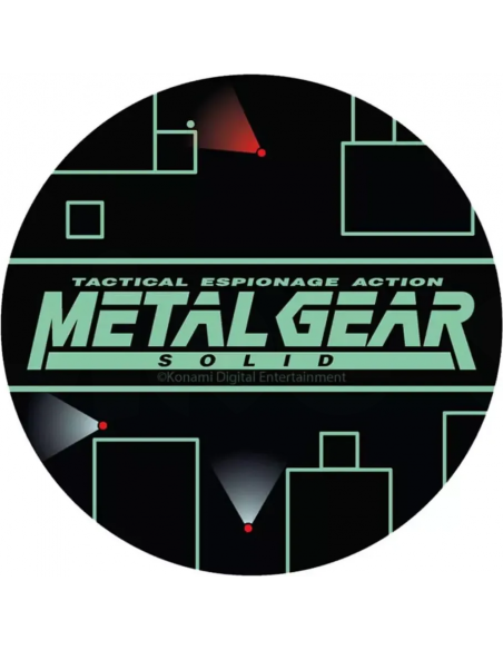 -16868-Merchandising - Alfombrilla Metal Gear Solid XL Escritorio Pad & Coaster Set 80x30 cm-5060948293563