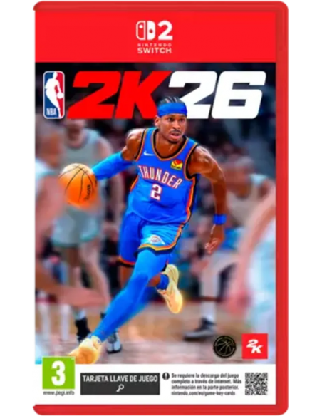 -17879-Switch 2 - NBA 2K26 - Game Key Card-5026555072601