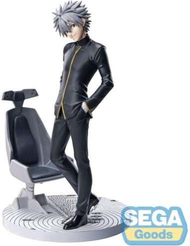 17893-Figuras - Figura Evangelion Thrice Upon a Time Kaworu Nagisa Commander Suit Ver. 2 20 cm-4582733433837