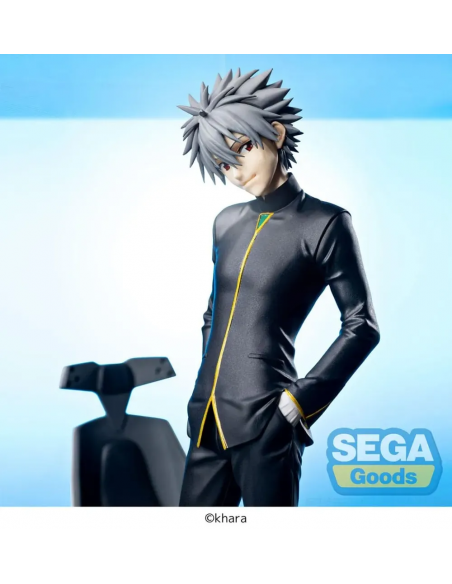 -17893-Figuras - Figura Evangelion Thrice Upon a Time Kaworu Nagisa Commander Suit Ver. 2 20 cm-4582733433837