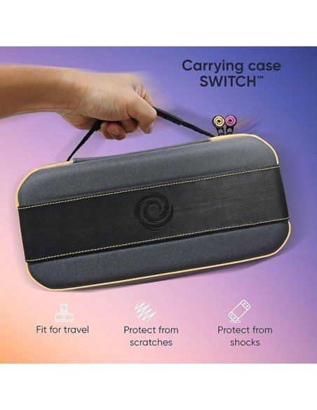-16980-Switch 2 - Oniverse Carrying Case - Pink/Yellow Zipper - Switch 2-3701417804270