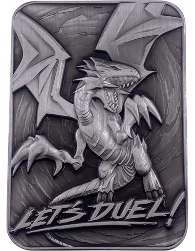 16322-Merchandising - Yu-Gi-Oh! Limited Edition Blue Eyes White Dragon Metal Card-5060662465208