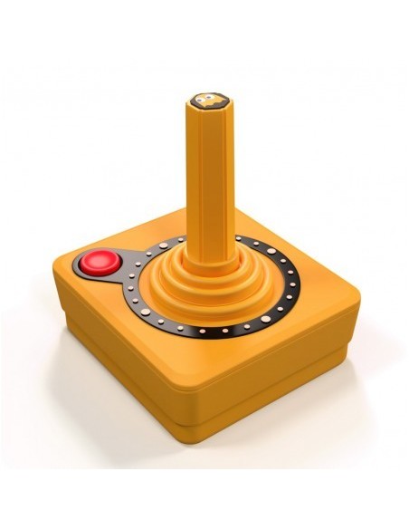 -17919-Retro - Pac-Man  CX40+ Wireless Joystick Naranja-4020628553739