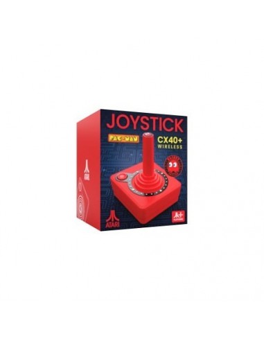 17915-Retro - Pac-Man  CX40+ Wireless Joystick Rojo-4020628553760