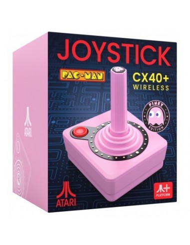 17914-Retro - Pac-Man  CX40+ Wireless Joystick Rosa-4020628553753