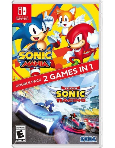 17952-Switch - Sonic Mania + Team Sonic Racing Double Pack - Imp - USA-0010086770193