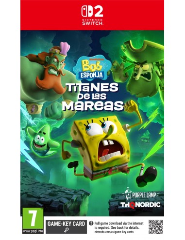 17991-Switch 2 - Bob Esponja: Titanes de las mareas - Switch 2 Edition (Key Card)-9120131603329
