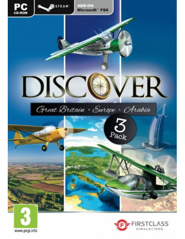 829-PC - Discover Great Britain & Europe & Arabia -FSX-5055957700881