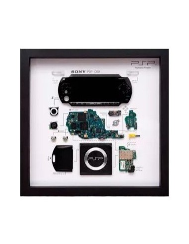 18049-Retro - Photo Frame Sony PSP 1000 PlayStation Portable Console Display - Mixed - A-9505649275853
