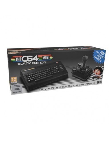 18146-Retro - Consola The C64 Mini Black Edition-4020628553807