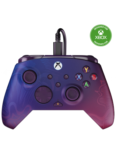 18121-Xbox Series X - Rematch Advanced Wired Controller Purple Fade-0840454400571