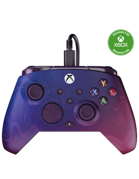 -18121-Xbox Series X - Rematch Advanced Wired Controller Purple Fade-0840454400571