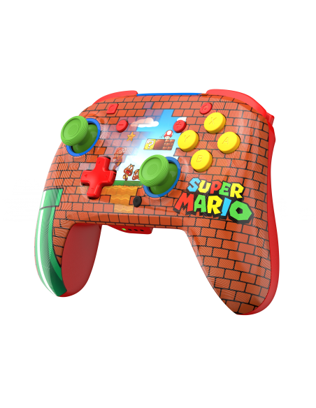 -18120-Switch - Rematch Wireless Controller Mario Bricks Reveal-0840454400816