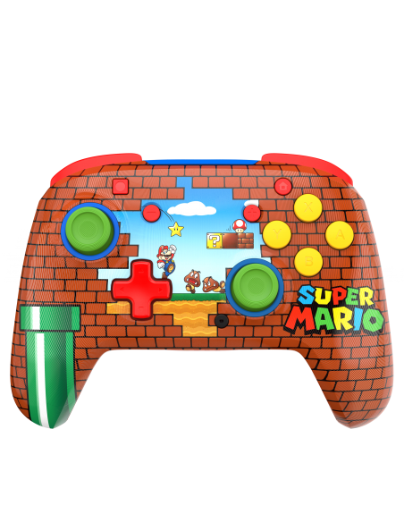 -18120-Switch - Rematch Wireless Controller Mario Bricks Reveal-0840454400816