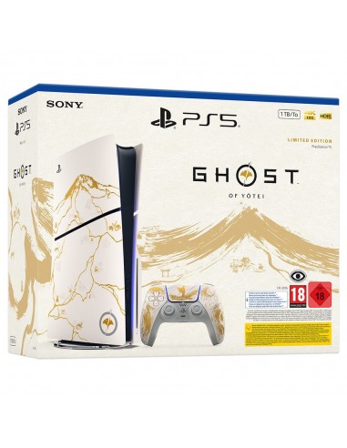 18206-PS5 - Consola PS5 Stand D + Ghost Of Yotei Gold Ed Lim-0711719599463