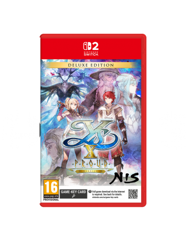 18180-Switch 2 - Ys X: Proud Nordics - Deluxe Edition - Switch 2 Edition - Game Key Card-0810100866228