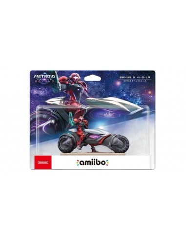 18267-Amiibos - Figura Amiibo Samus & Viola - Metroid Prime 4-0045496381288