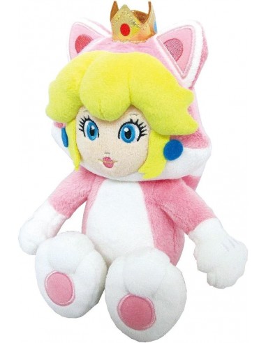 18316-Peluches - Peluche Super Mario Peach 16 cm-3700789291817