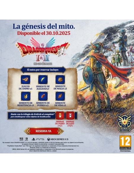 -16886-PS5 - Dragon Quest  I & II HD-2D Remake-5021290100541