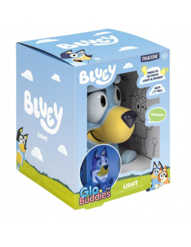 18233-Merchandising - Bluey Lámpara Con Sonido-5056577751475