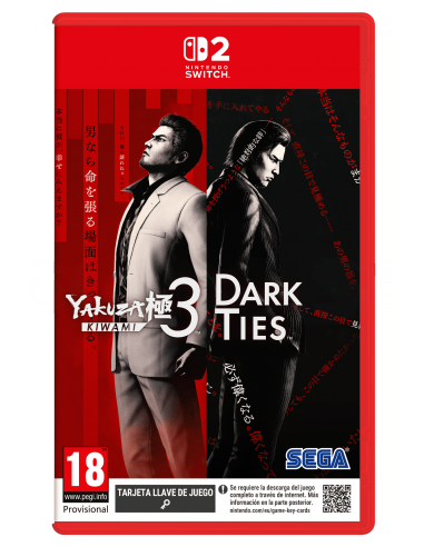 18361-Switch 2 - Yakuza Kiwami 3 & Dark Ties (Key Kard)-5055277057313