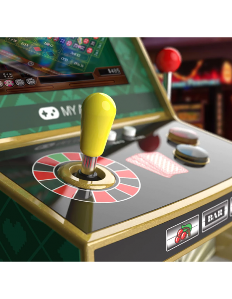 -18360-Retro - Casino Player Casino Portable Gaming System-0845620039456
