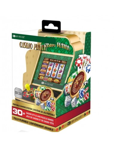 18360-Retro - Casino Player Casino Portable Gaming System-0845620039456
