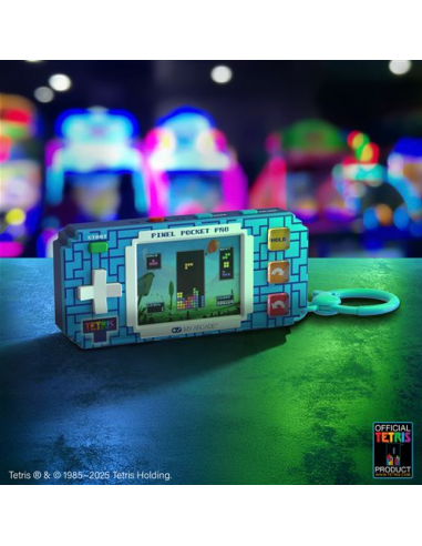 18359-Retro - Pixel Pocket Pro Tetris Portable Gaming System-0845620071395