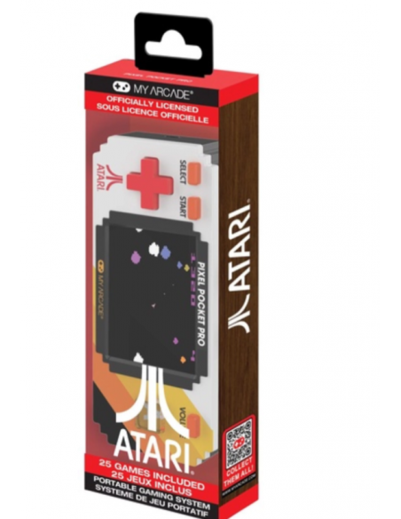 -18358-Retro - Pixel Pocket Pro Atari Portable Gaming System-0845620071340
