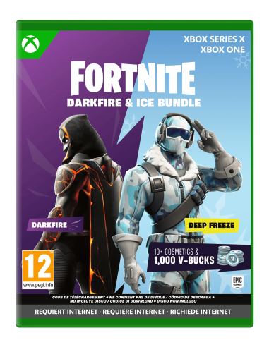18409-Xbox Smart Delivery - Fortnite Lote de Fuego Oscuro y Hielo-5056635617354