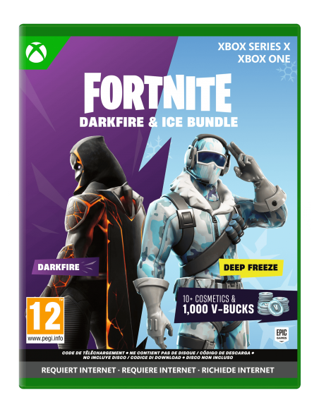 -18409-Xbox Smart Delivery - Fortnite Lote de Fuego Oscuro y Hielo-5056635617354