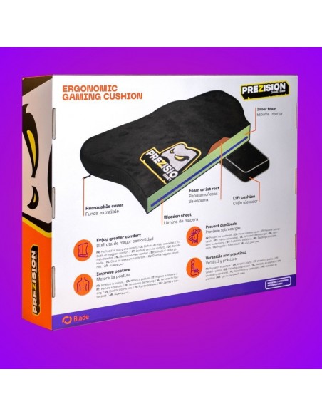 -18471-Multi Plataforma - Prezision Ergonomic Gaming Cushion-8436563094699