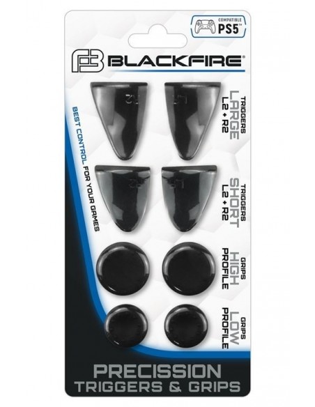-18226-PS5 - Mando Blackfire 8In1 Precission Triggers & Grips Kit-8431305030010