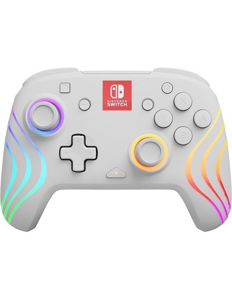 -18201-Switch 2 - Afterglow Wave Wireless Controller White-0840454402353