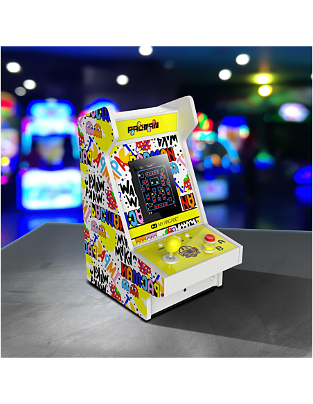 -18345-Retro - Mighty Player Pac-Man 45Th Anniversary Portable Retro Arcade-0845620071968