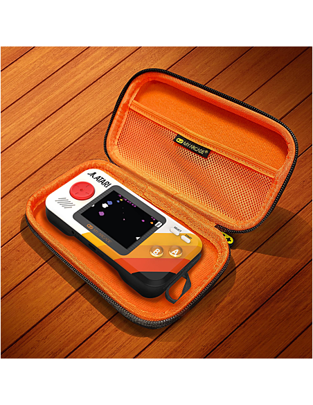 -18344-Retro - Pocket Player Pro + Travel Case Atari Portable Gaming System With Case-0845620071463