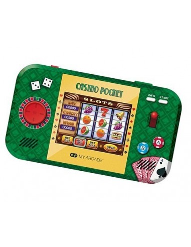 18341-Retro - Casino Pocket Casino Portable Gaming System-0845620039463