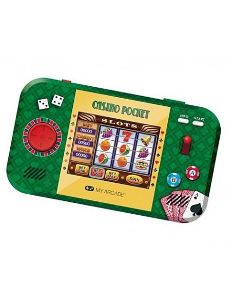 -18341-Retro - Casino Pocket Casino Portable Gaming System-0845620039463