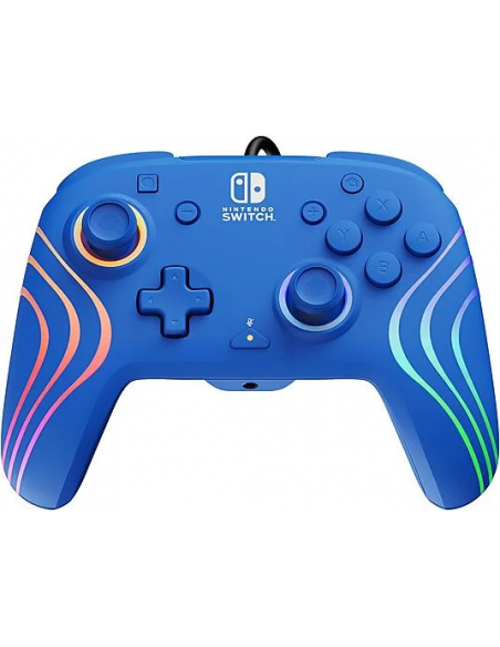 -18200-Switch 2 - Afterglow Wave Wired Controller Blue-0840454402285