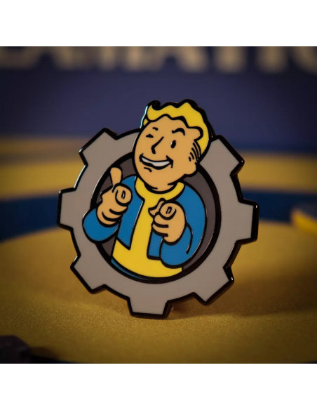 -18008-Merchandising - Pin Charisma Boy Fallout Edición Limitada Fanattik-5060948298032