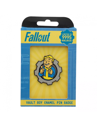 18008-Merchandising - Pin Charisma Boy Fallout Edición Limitada Fanattik-5060948298032