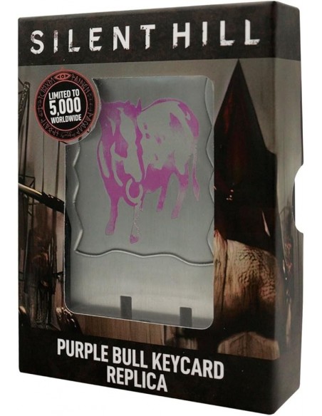 -18007-Merchandising - Réplica Llave Purple Bull Silent Hill Edición Limitada-5060948293259
