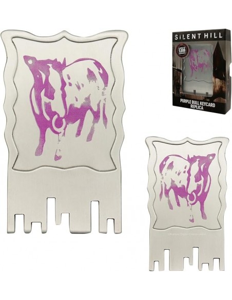 -18007-Merchandising - Réplica Llave Purple Bull Silent Hill Edición Limitada-5060948293259