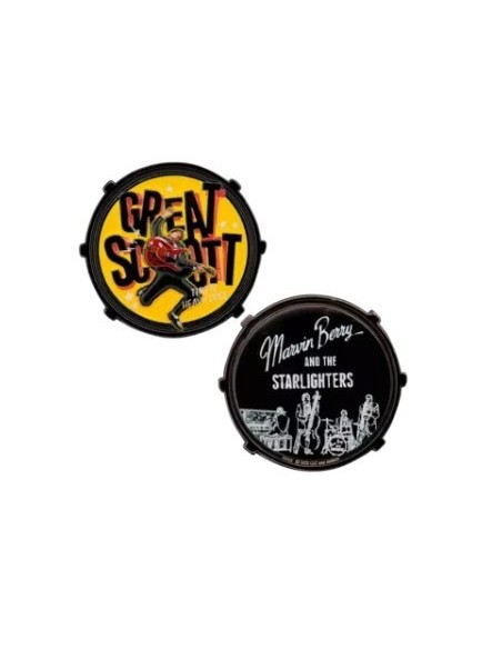 -18006-Merchandising - Réplica Moneda Marvin & Berry Regreso al Futuro Edición Limitada Fanattik-5060948298148